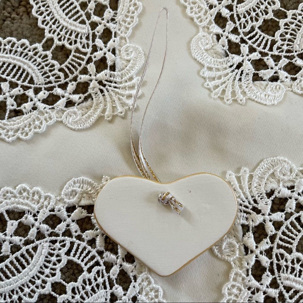 Hand Crafted Ceramic Pendant Gift Tag Wedding Gift - Picture 6 of 8